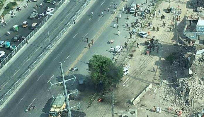 Lahore Safe City Project Exposed After Blast Near Arfa Karim Tower