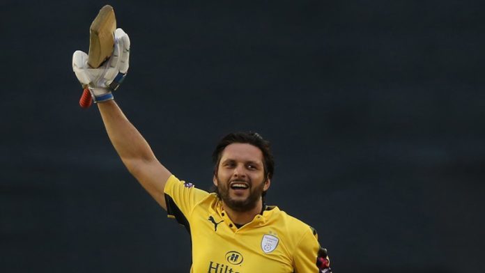 BoomBoomAfridi Made Century With 42 Balls In T20