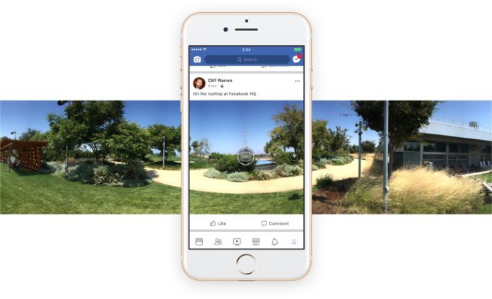 Now 360 Degree Photos Can Shoot With Facebook’s Mobile App