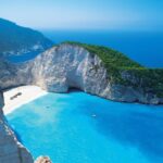 9. Navagio Beach, Zakynthos Island, Greece