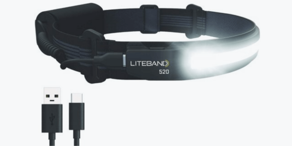 The liteband ACTIV 520 hard hat lights