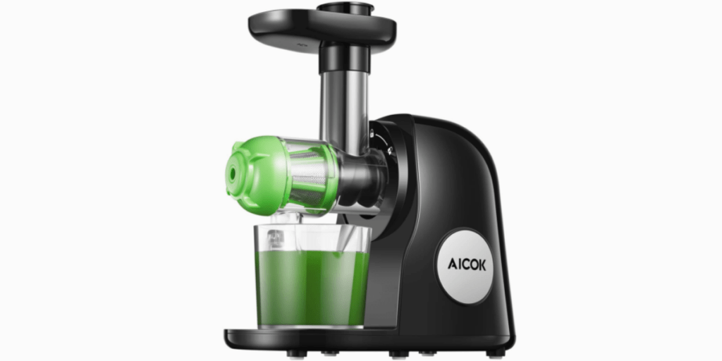 Juicer Machines, Aicok Slow Masticating Juicer Extractor Easy to Clean