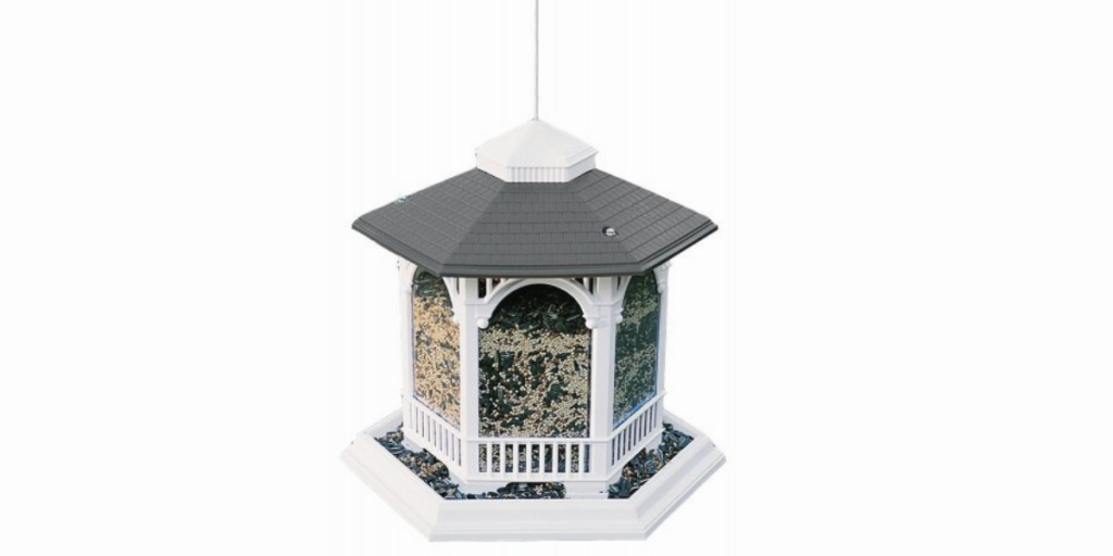 Wood link NA6262 Audubon hopper deluxe gazebo wild bird feeder