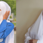 white niqab