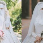 white niqab