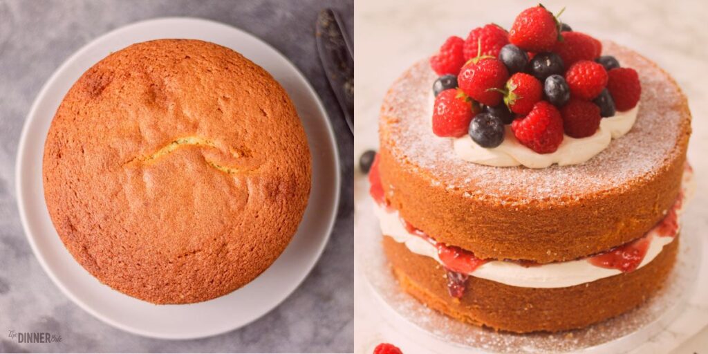 Classic Vanilla Sponge Cake