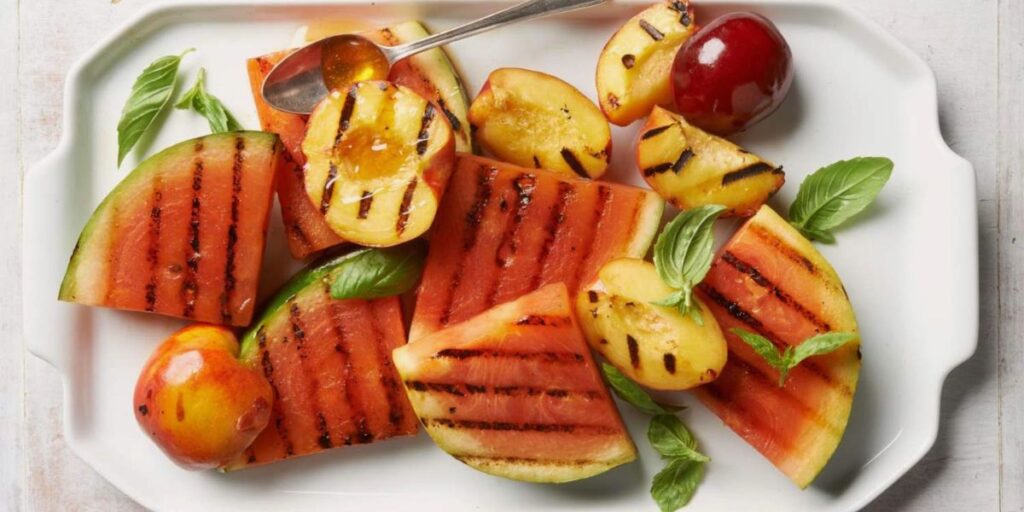 Grilled Fruit Dessert