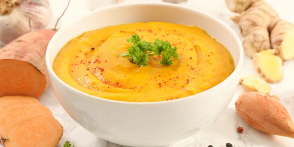 Sweet Potato and Carrot Soup